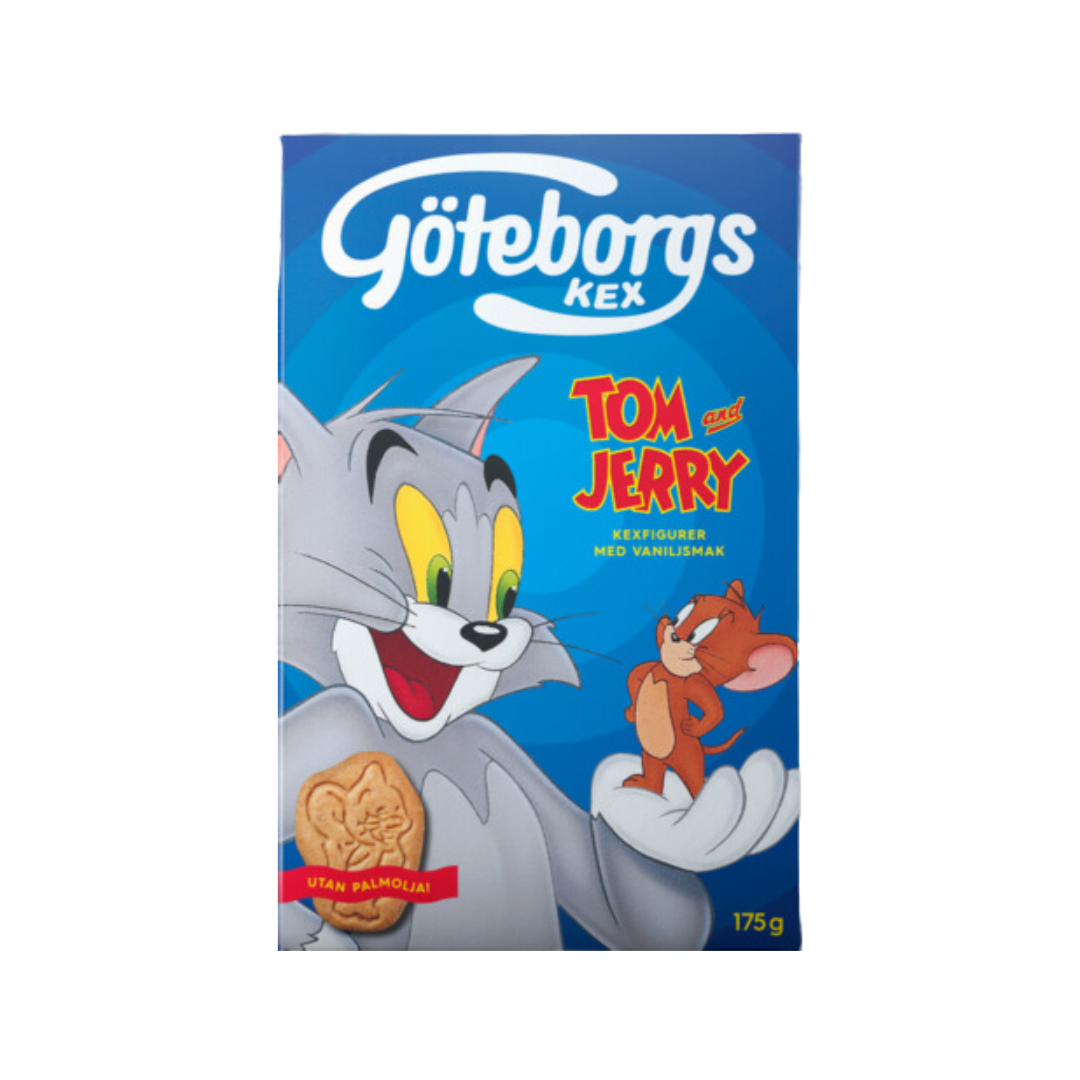 Tom & Jerry Vanilla Biscuits 175 g🍪🐭🐱