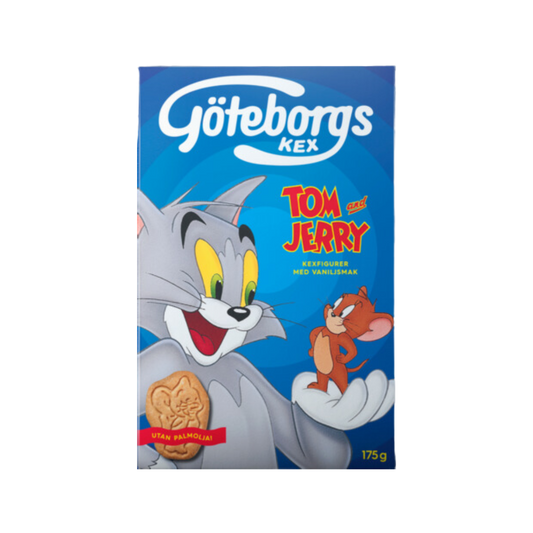 Tom & Jerry Vanilla Biscuits 175 g🍪🐭🐱
