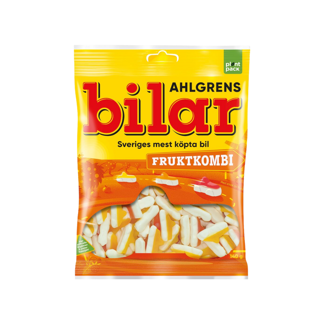 Ahlgrens Cars Fruit combi 125 g