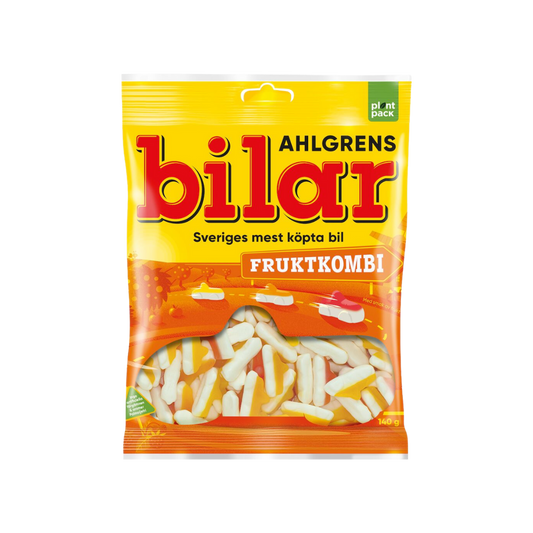Ahlgrens Cars Fruit combi 125 g 🍓