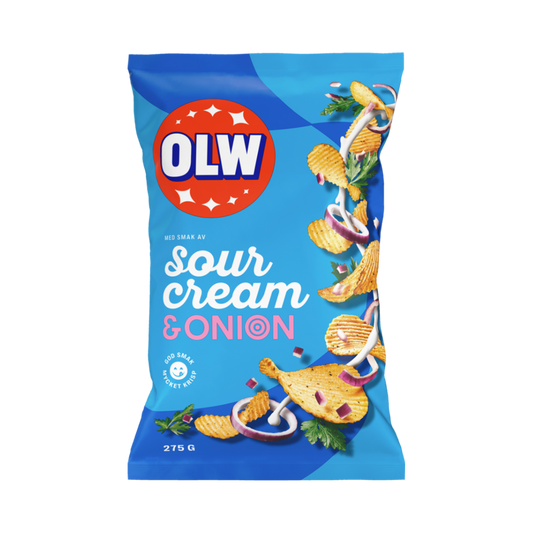 Sauer Cream & Zwiebel Chips (275 g)🧅