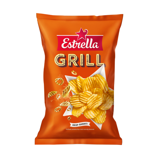 Estrella Grill Potato Chips (275 g)🍟